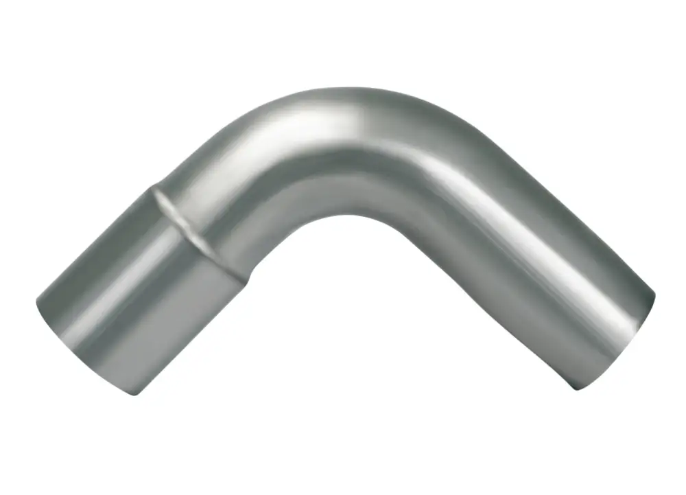 Rychlé Dodání Powersprint nerezové výfukové koleno 90°, vnější průměr 48 mm, délka 320 mm