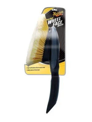 Originální Meguiar's Versa-Angle Wheel Face Brush - kartáč na kola s krátkým držadlem