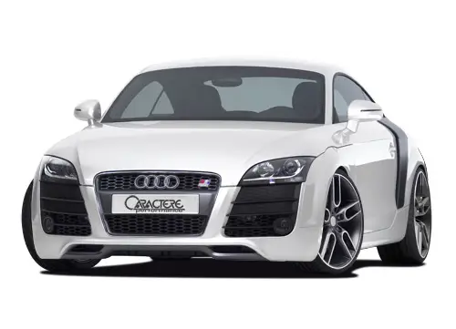 Vrácení Zdarma CARACTERE kompletní přední nárazník pro Audi TT (8J) Coupe / Roadster r.v. od 2007, varianta pro vozy s originálními mlhovými světlomety