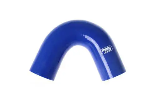 Vrácení Zdarma Samco Sport silikonové koleno 120° s vnitřním průměrem 45 mm, barva modrá