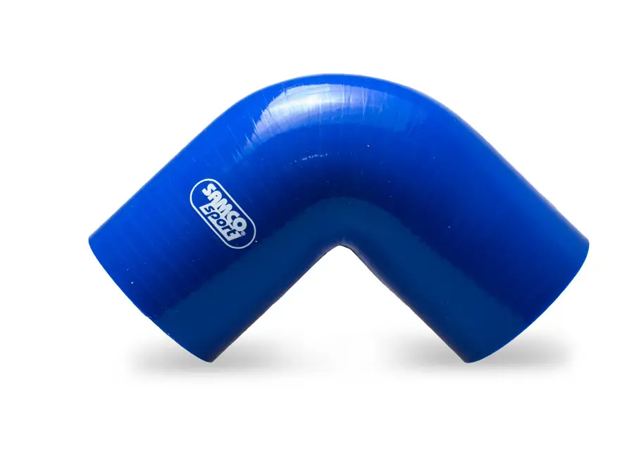 Must-Have Samco Sport Fluoro silikonové koleno 90° s vnitřním průměrem 68 mm pro vedení oleje a nafty, barva matná černá (classic)