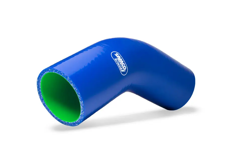 Samco Sport ProFuel silikonové redukční koleno 90° s vnitřním průměrem 100 mm > 90 mm pro vedení paliva, barva fire červená (maskáčový vzor) Hit Sezóny