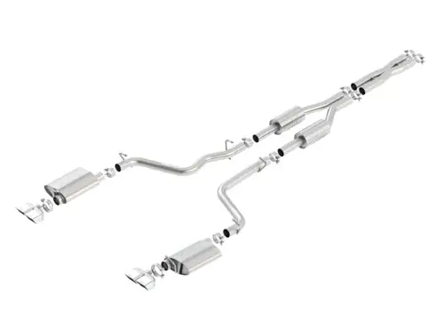 Levný Borla Cat-Back výfukový systém "ATAK" pro Dodge Challenger R/T 5,7l RWD, 2-dvéř., r.v. od 09-14
