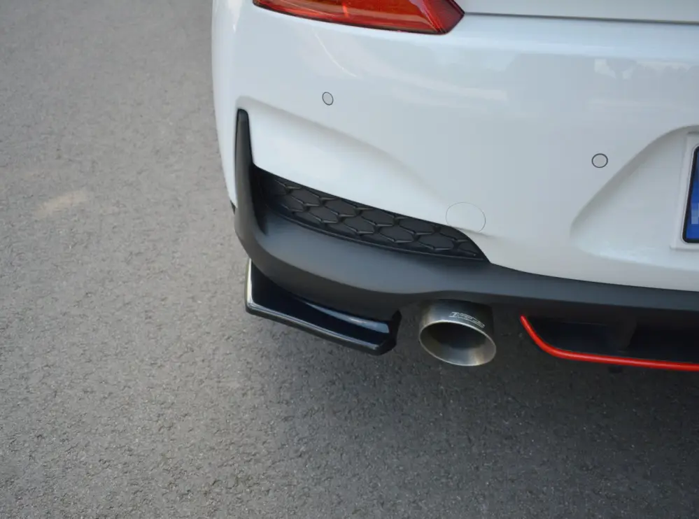 Maxton Design boční difuzory pod zadní nárazník pro Hyundai i30 N Mk3, černý lesklý plast ABS, hatchback Výprodej