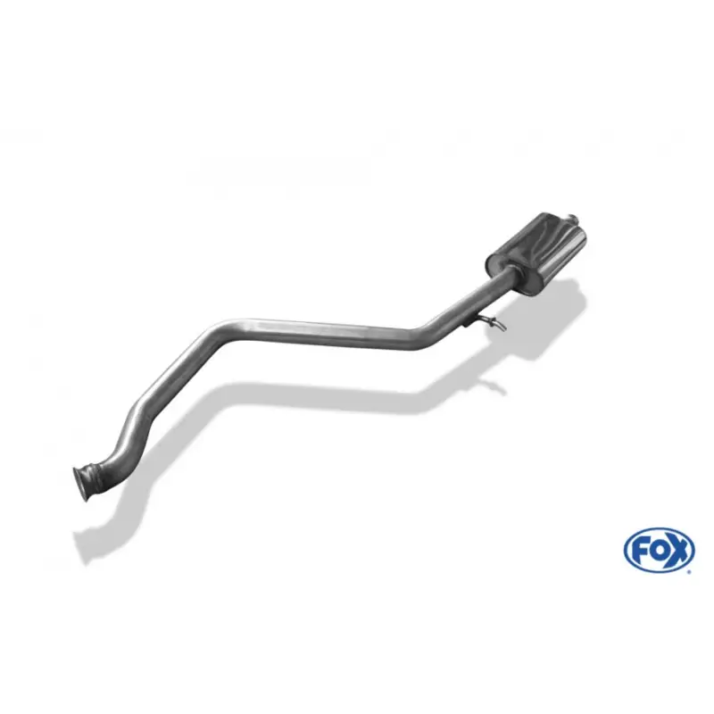Oblíbený Fox Sportauspuff přední díl s tlumičem pro Peugeot 306 1993- s motorem 1.1, 1.4, 1.6
