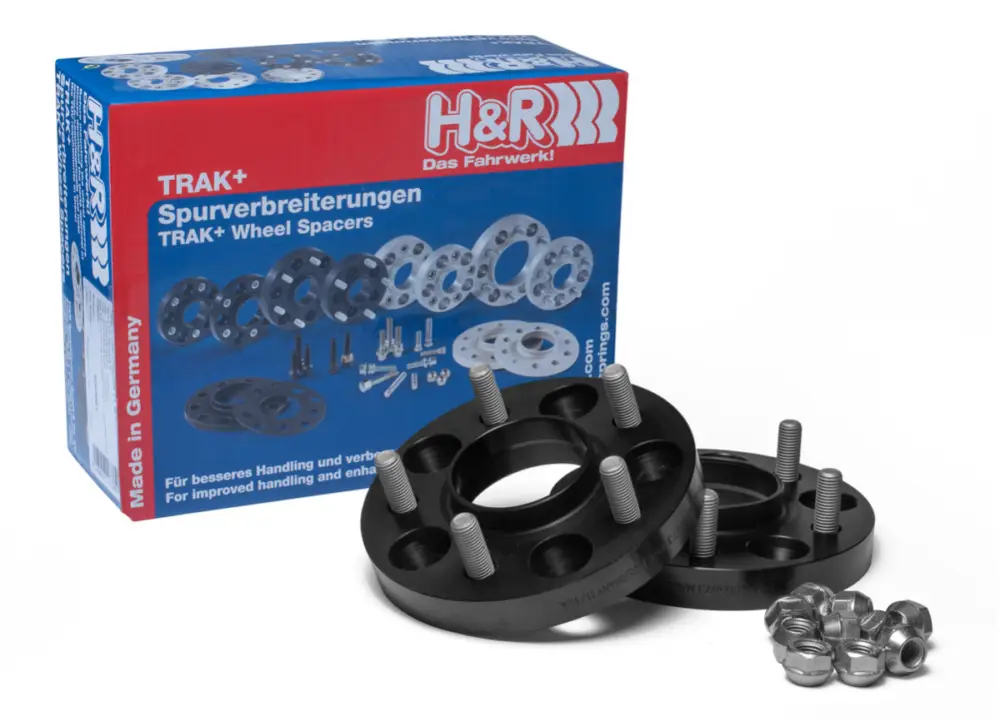 H&R 2 kusy rozšiřovacích podložek typ DRM40 o šířce 20 mm mm pro Mazda 2 DE1, barva černá Zlevněný