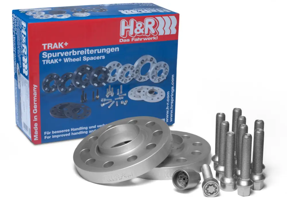 Oblíbený H&R 2 kusy rozšiřovacích podložek typ DR-ABE40 o šířce 20 mm včetně spojovacího materiálu pro BMW X2 F39 F2X, barva stříbrná