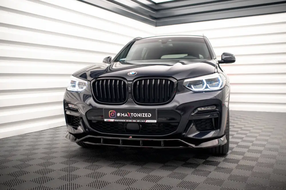 Maxton Design spoiler pod přední nárazník pro BMW X3 G01, černý lesklý plast ABS, M40d Jen Po Omezenou Doba