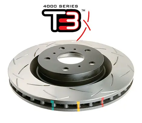 Výprodej DBA 4000 Series T3 zadní brzdový kotouč 266x10 mm pro Subaru Legacy BF7 1990-1994 2.2