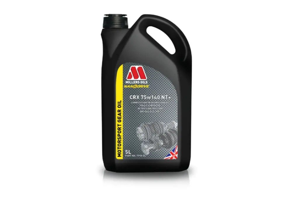 Závodní plně syntetický převodový olej Millers Oils NANODRIVE - CRX 75w140 NT+, objem 5l Přímo Od Výrobce