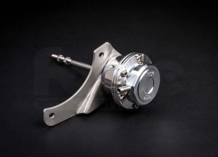 Nová Kolekce Forge Motorsport nastavitelný interní wastegate actuator pro Seat Leon Mk1 Cupra R 1.8T (VAG K04), r.v. 1998-2005, provedení Pístové, pružina žlutá 15 psi
