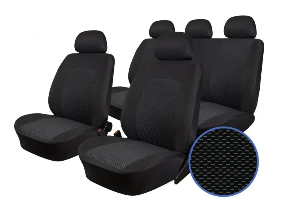 Top Prodej Autopotahy Ford Galaxy III, od r. 2006-2015, 5 míst, Dynamic žakar tmavý