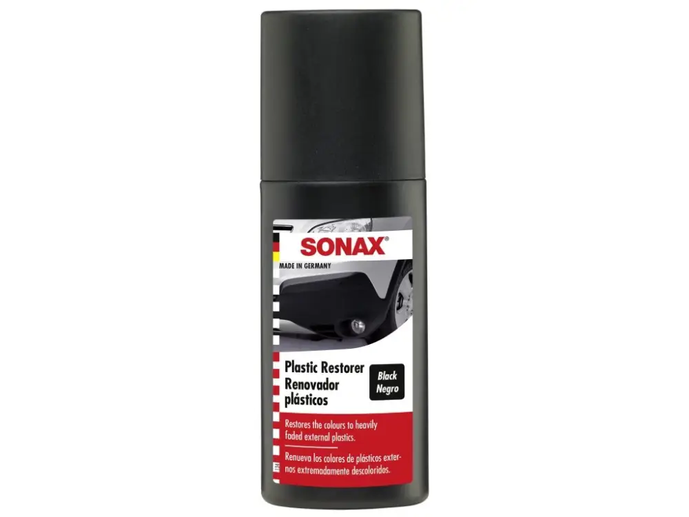 Víkendová Akce SONAX Obnovovač plastů - černý 100ml 409100
