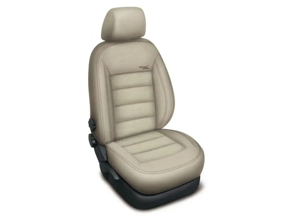 Autopotahy KIA SOUL, od r. 2014, se zadní loketní opěrkou, AUTHENTIC VELVET, béžové Cenově Výhodný