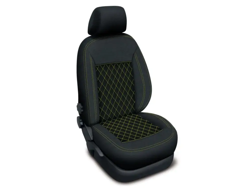 Autopotahy RENAULT CAPTUR I, od r. 2013-2019, AUTHENTIC CARO žluté Dokud Zásoby Vydrží