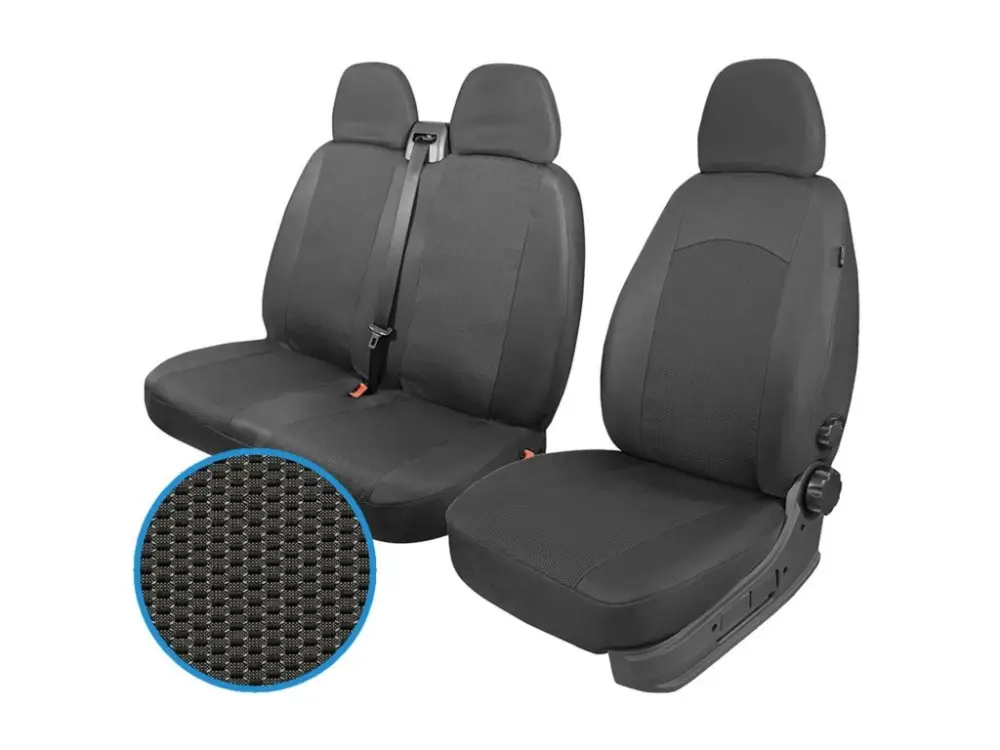 Sezónní Sleva Autopotahy VOLKSWAGEN T7, 3 MÍSTA, odr. 2023, grafit