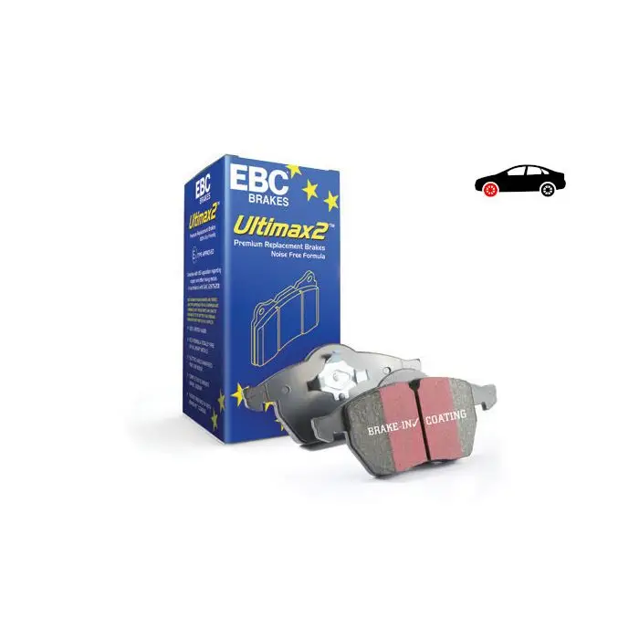 Akční Cena DPX2143 Brake Pads ULTIMAX2 EBC Brakes for BMW 1 Series F20 118 1 Series F20 120 1 Series xDrive F20 118 1 Series xDrive F20 120 1 Series F21 118 1 Series F21 120 1 Series xDrive F21 120 3 Series F30 316 3 Series F30 318 3 Series F30 320 3 Series F31 316